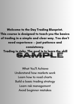 Day Trading Blueprint