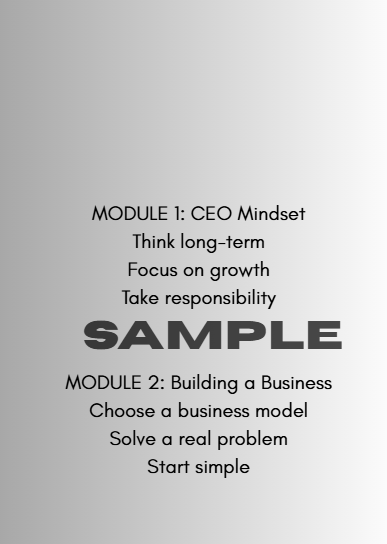 CEO Blueprint